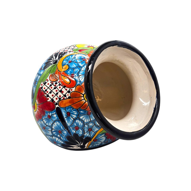 Talavera Pottery Store Welcome Planter Medium Hand Painted Pot Indoor