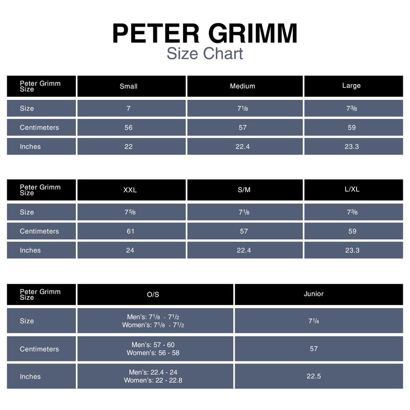 Peter Grimm Depp Natural Straw Fedora - Black (L/XL)