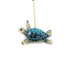 WonderMolly Marine Life Collection Blue Sea Turtle Ornament