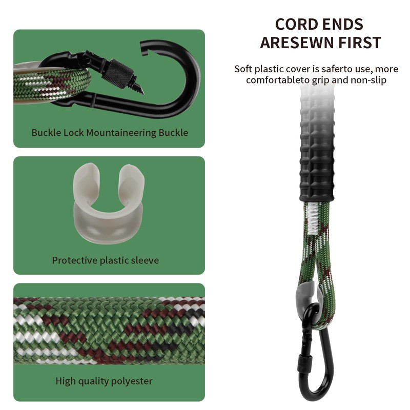 Heavy Duty Tree Swing Rope Hammock, Adjustable Extendable Hanging Strap