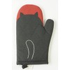 Friends Hill CW-521-51 Mittens Cat Man Black Peapod Fun and