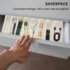 Culinavog Cable Organiser, 2 PCS Cable Storage Box with Adjustable