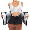 TIMESEEK Women's Sauna Suit Waist Trainer, Double Closure Waist Trimmer
