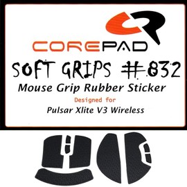 Corepad Soft Grips Pulsar XLITE V3 Wireless/Pulsar XLITE V3 eS Wireless Grip Tape 1 Set Soft Polymer Rubber