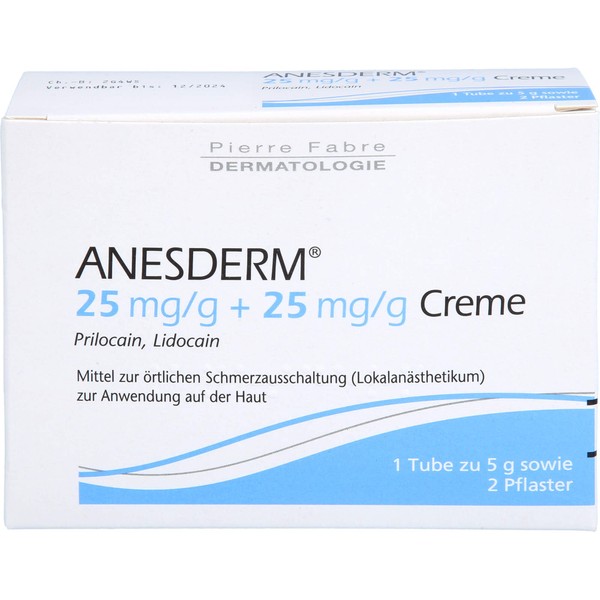 Anes First Aid 25 Mg/G and 25 mg/g Cream +