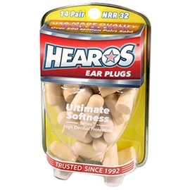 Hearos (ヒーローズ) 耳栓 アルティメットソフト (14ペア)