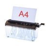 Malayas A4 9 Inch Shredder Shredded Paper Manual Hand Paper