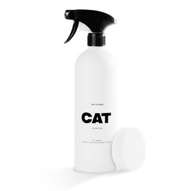 CAT by Dr Lisa - Cat Wee Cleaner - Pet Stain and Odor Remover - Litter Box Cleaner - All Natural - Plant-Based - Vegan - 100% Biodegradable - Recyclable Aluminum Bottle - Vet-Created (750 ml)