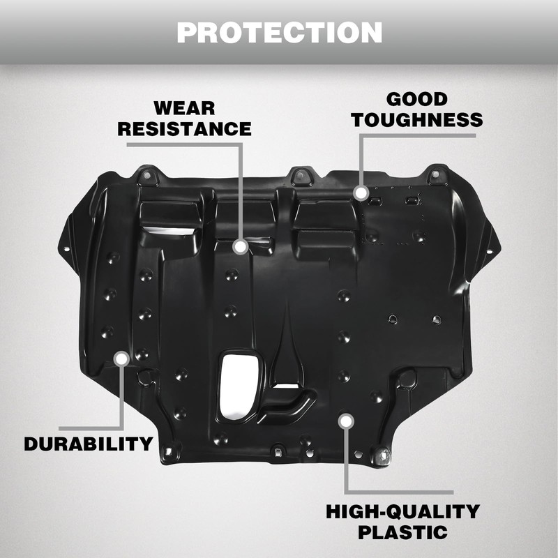 Kojem Engine Splash Shield Compatible with 2012-2019 Ford Focus 2013-2018