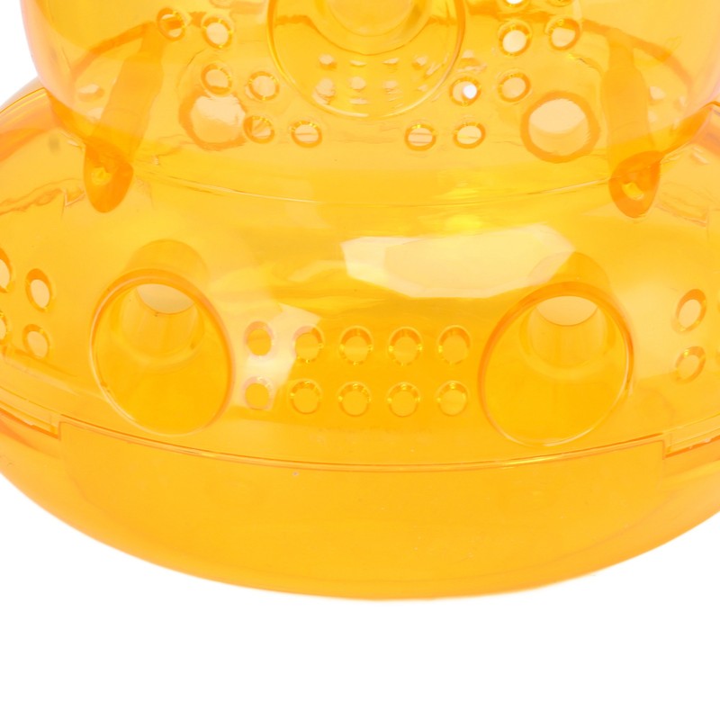 Bee Traps Waterproof Plastic Wasp Catcher 6 Entrances Yellow Jacket
