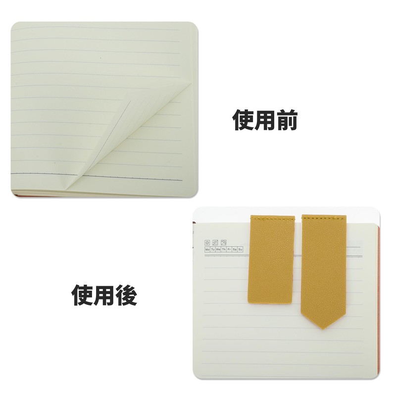CAPASTEC Bookmark Bookmark Leather Page Bookmark Book Marker Clip Page