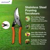 Stainless Steel Flower Cutter Pruning Secateurs | Grafting Tool |