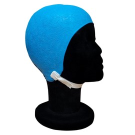 Blue Reef Moulded Rubber Embossed Teal Green Daisy Design Vintage Style Ladies Classic Retro Swimming Hat Swim Cap One Size Small Adults With Strap