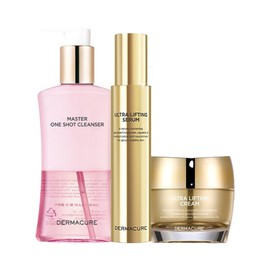 Dermacure Ultra Lifting Serum 80ml / Ultra Lifting Cream 50ml / One-Shot Cleanser / 더마큐어 울트라 리프팅 세럼 80ml 울트라 리프팅 크림 50ml원샷 클렌저