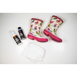 GEAR AID Revivex Rubber Boot Repair Kit, Fix Cracks, Holes, UV Damage with Aquaseal SR, Boot Treatment and Conditioner