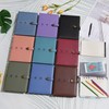 WASON A5 Diary PU Leather Composition Notebook Ruled Binder Journal