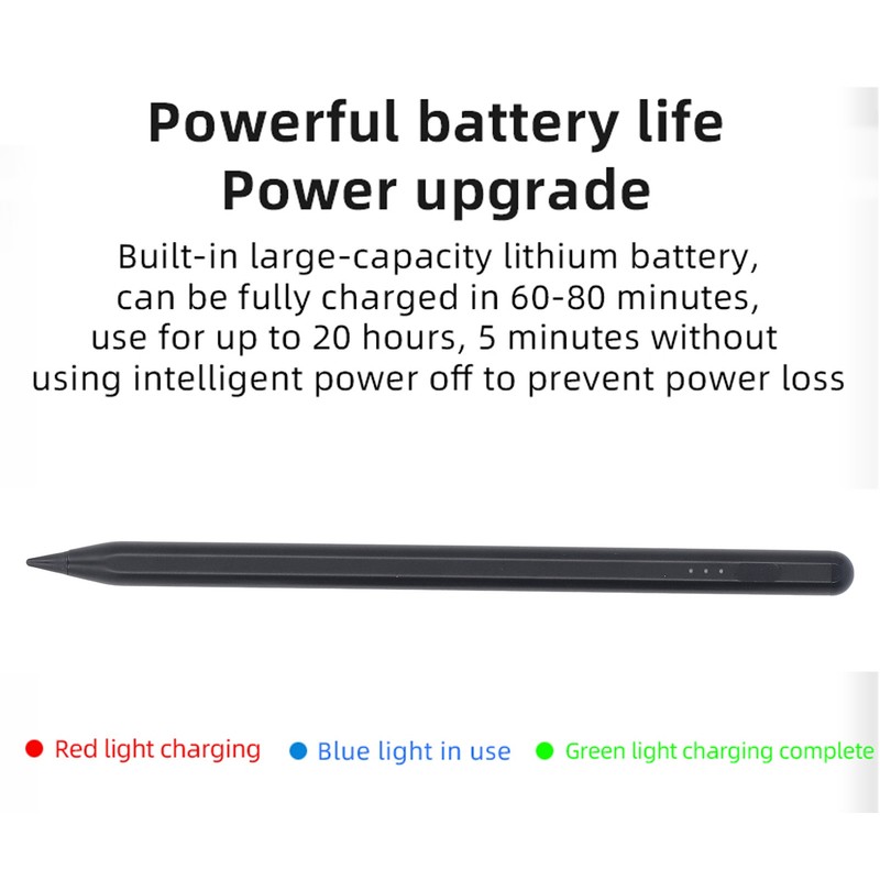 Tablet Stylus Pen High Sensitivity Magnetic Prevents Palm Rejection Tilt