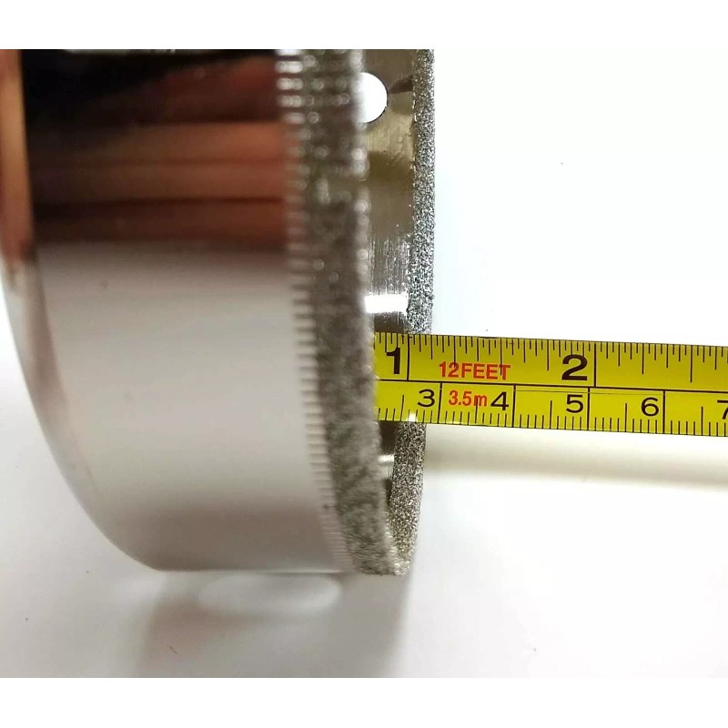 Drilax 5-1/2 inch Diamond Coated Hole Saw for ceramic, porcelain,