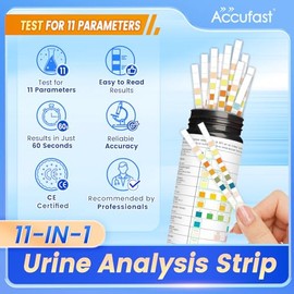 Urine Test Strips x 100-11 Parameter UTI Test Strips for Infection - Urinalysis Urine Test Strips Home Health Monitoring - Urinalysis Testing Kits for Women & Men