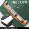 KASSAI PU Leather Document Case Large Capacity Magnetic Closure Inspected