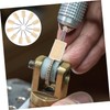 Gatuida 12mm Wool Felt Grinding Heads Polishing Wheel for Glass
