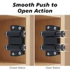 Magnetic Push Latch,Double Push to Open Cabinet Door Touch Latches,8