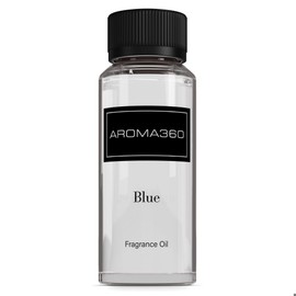 Aroma360 | Blue Diffuser Oil Blend | Luxury Essential Aromatherapy Reed Diffuser | Blue Cedar, Lavender and Eucalyptus | 4.1 fl oz 120mL