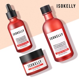 Iso Kelly Trouble Basics 3 Piece Set (Repair Toner + Serum + Cream) / 이소켈리 트러블 기초 3종 세트(리페어 토너+세럼+크림)