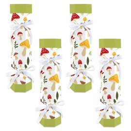 Big Dot of Happiness Wild Mushrooms - No Snap Red Toadstool Party Table Favors - DIY Cracker Boxes - Set of 12