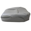FZJDSD Gray Driver Side Bottom Perforated Leather Replacement Seat Cover