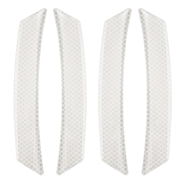 sourcing map 4pcs Car Reflective Trim Side Marker Stickers 6.6"