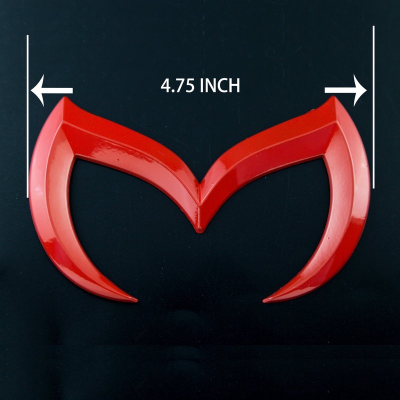 Xotic Tech Rear Trunk Evil M Emblem Logo Decor Badge