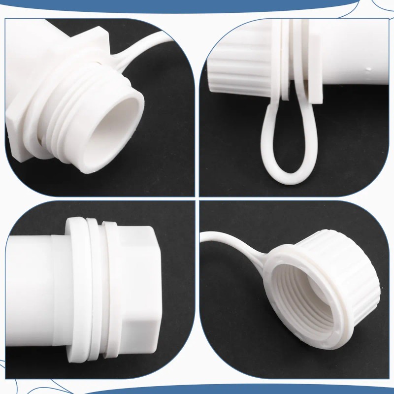 Tapón De Drenaje Roscado Con Tapa De Plástico Para Igloo