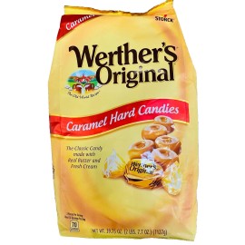 Werther's Original Hard Caramel Candies Candy 39.75 oz, 2.5 Lbs XL Ships Free WW
