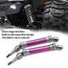 Detachable Front Drive Shaft Assembly for Traxxas Slash Rustler Vxl