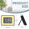 Digital Hygrometer Thermometer for Humidors & Home Use - High