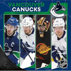 TURNER SPORTS Vancouver Canucks 2025 12x12 Team Wall Calendar (25998011958)