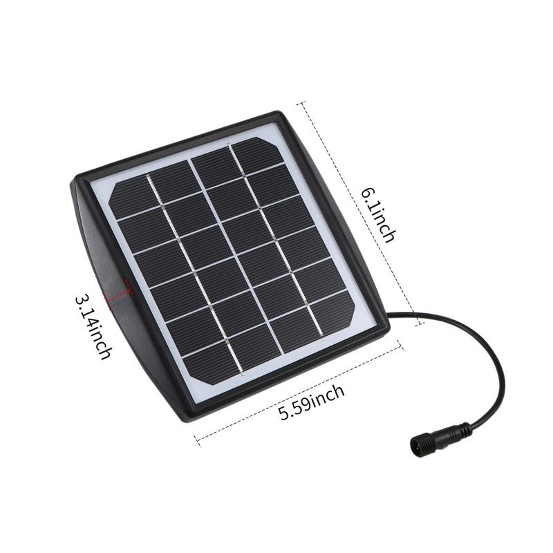 Solar Powered Fountain Pump Water Pump with Adjustable Solar Panel