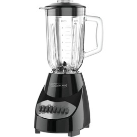 BLACK + DECKER (BLACK & DECKER) 10-Speed Blender, Black.