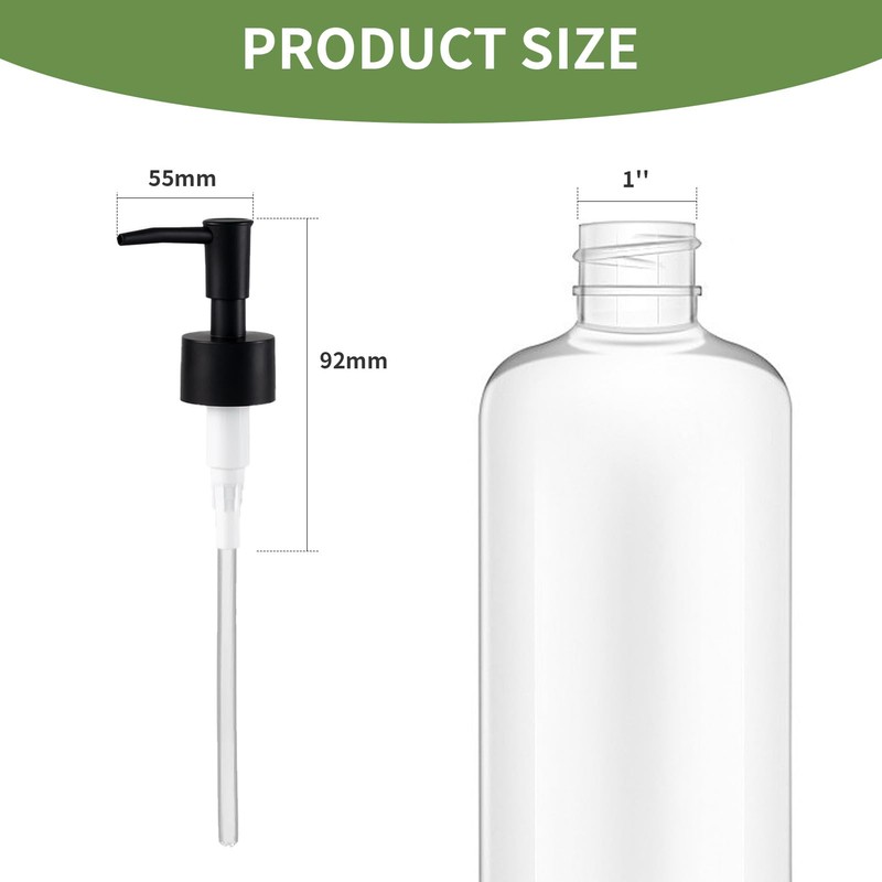 2Pack Pumps Lotion Soap Dispenser Replacement Pump for Your Liquid
