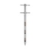 Soil Probe 0.54m 304 Stainless Steel Rotation Handle Pointed Design