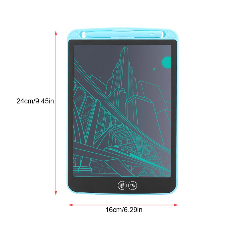 10in Partially Erasable LCD Writing Pad Children Graffiti Smart Thicken