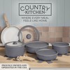 Country Kitchen Cookware Set with Removable Handle, Oven & RV