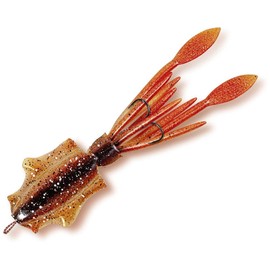 Rhino Premium Squid Sea Fishing Lure Imitation Squid Fishing Accessories Rubber Fish Natural 20 cm