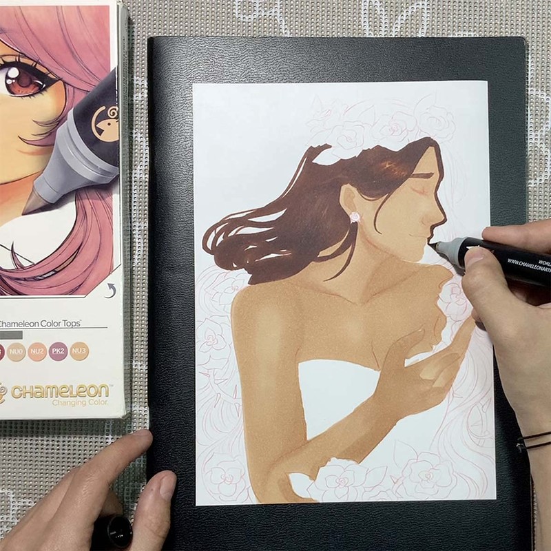 Chameleon Set No. 4 Skin Tones - Colour & Blending