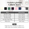 Rohi Pink King Size Flat Sheet Microfibre – Ultra-Soft, Durable,