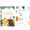 The Life Barn 10 Invitation Cards with Envelopes for Children's