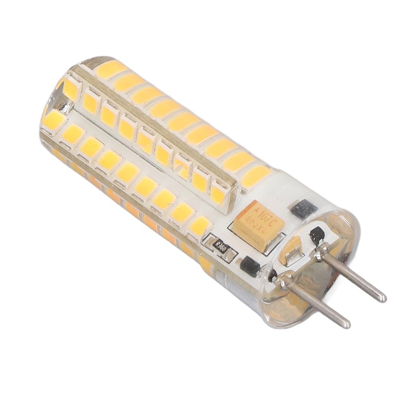 6Pcs GY6.35 LED Bulb 7W AC DC12V 700lm 72 LEDs