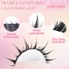 Eefofnn Fairy Lash Clusters Kit Spikes Manga Eyelash Clusters Kit
