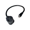 Parkworld 691814A Welding 15A to 50A Adapter Cord 5-15 Male Plug to Welding 6-50 Female Receptacle (Output 15A 125V) (1.5FT)